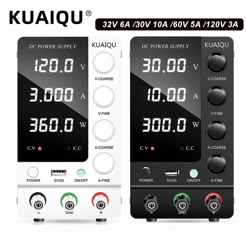 High Power 60V 20A Bench Power Supply - KUAIQU Fuente de Alimentación CC de