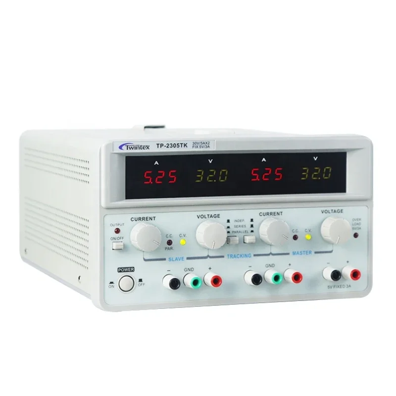 Fuente de Alimentación CC de L - Dual Channel Linear Power Supply 30V 5A reseña y precio